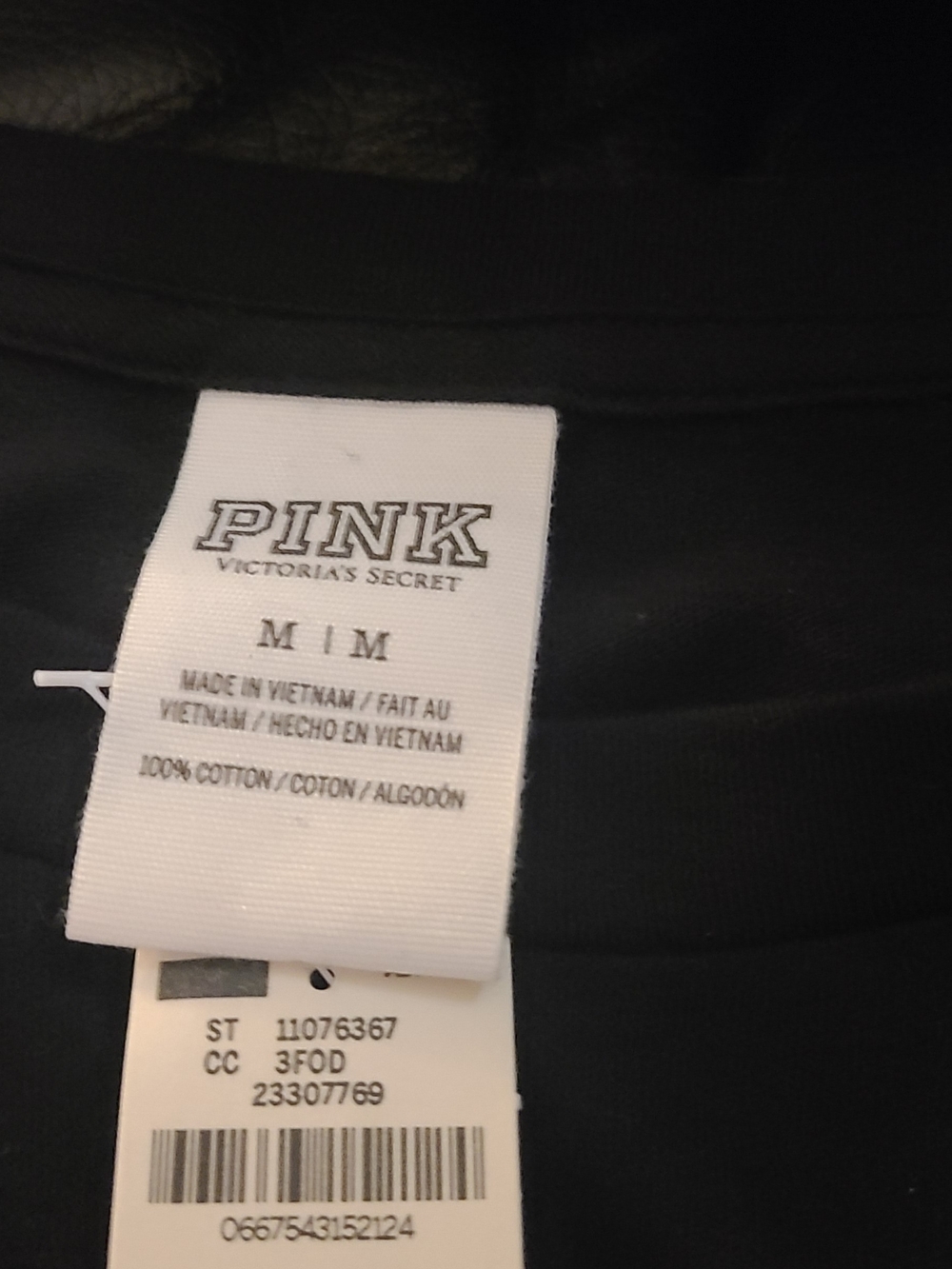 PINK Victoria's Secret Here for the Boos Halloween Tee NWT Medium - Picture 5 of 7
